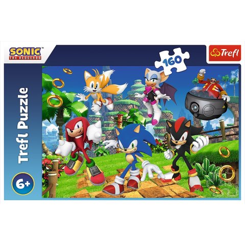 Puzzle - 160 - Sonic i przyjaciele - Trefl 15421 Trefl Puzzle Puzzle - 160 - Sonic i przyjaciele - Trefl 15421 Trefl Puzzle