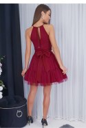 Sukienka Model Cristal 02063. Bordo - With You With You