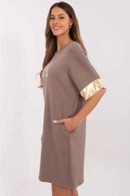Sukienka Model MI-SK-A6192.52 Brown - Italy Moda Italy Moda