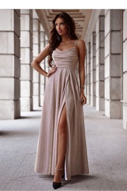 Sukienka Model Valeria Lux 001171. Gold - With You With You