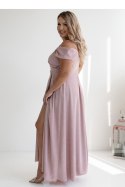 Sukienka Model Walentina Lux 001117. Dirty Pink - With You With You