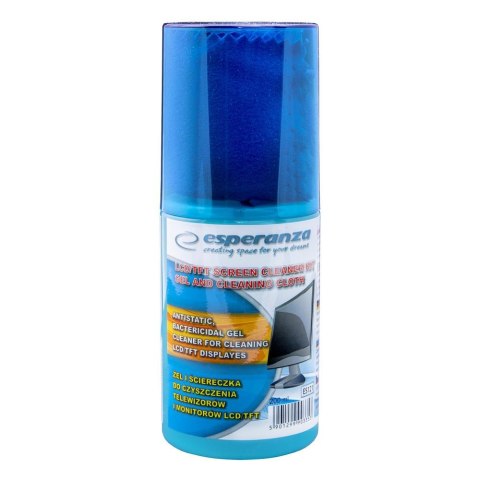 Żel do czyszczenia LCD/TFT Esperanza ES121 z mikrofibrą ESPERANZA
