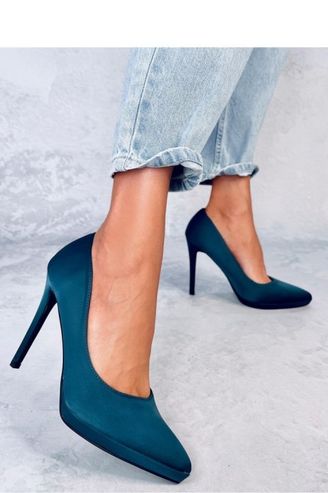 Czółenka na szpilce INNESS DARK GREEN - Inello Inello