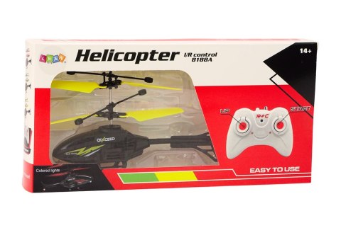 Helikopter Zdalnie Sterowany RC Żyroskop Żółty LEAN Toys Helikopter Zdalnie Sterowany RC Żyroskop Żółty LEAN Toys