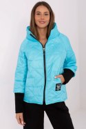 Kurtka Damska Model MI-KR-9002.71P Turkus - Italy Moda Italy Moda