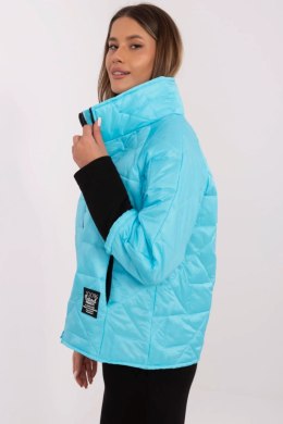 Kurtka Damska Model MI-KR-9002.71P Turkus - Italy Moda Italy Moda