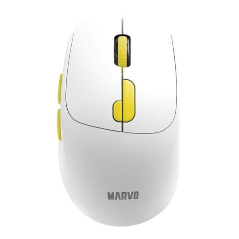 Mysz bezprzewodowa Marvo M809W WH BT 5.2 + 2.4GHz White Marvo