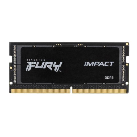 Pamięć DDR5 Kingston FURY Impact 16GB (1x16GB) 4800MHz CL38 1,1V Czarna Kingston Pamięć DDR5 Kingston FURY Impact 16GB (1x16GB) 4800MHz CL38 1,1V Czarna Kingston
