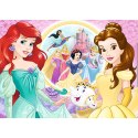 Puzzle - 100 Glitter - Wspomnienia Belli i Arielki - Trefl 14819 Trefl Puzzle