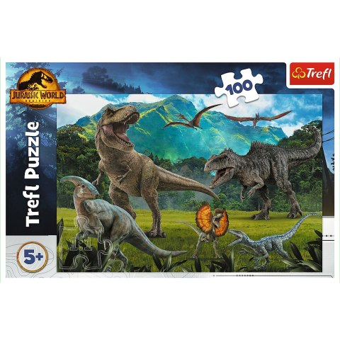 Puzzle - 100 - Park Jurajski - Universal Jurrasic World - Trefl 16441 Trefl Puzzle Puzzle - 100 - Park Jurajski - Universal Jurrasic World - Trefl 16441 Trefl Puzzle