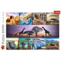 Puzzle - 1000 - Kolaż - Afryka - Trefl 10792 Trefl Puzzle