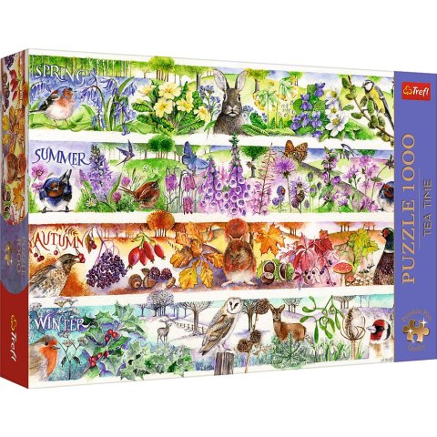 Puzzle - 1000 Premium Plus - Tea Time: Cztery pory roku - Trefl 12078 Trefl Puzzle Puzzle - 1000 Premium Plus - Tea Time: Cztery pory roku - Trefl 12078 Trefl Puzzle