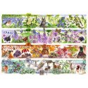 Puzzle - 1000 Premium Plus - Tea Time: Cztery pory roku - Trefl 12078 Trefl Puzzle