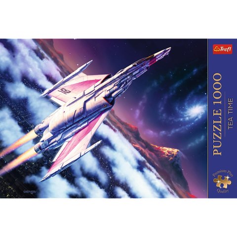 Puzzle - 1000 Premium Plus - Tea Time: Lot w kosmos - Trefl 12075 Trefl Puzzle Puzzle - 1000 Premium Plus - Tea Time: Lot w kosmos - Trefl 12075 Trefl Puzzle