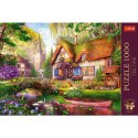 Puzzle - 1000 Premium Plus - Tea Time: Urocza chatka w lesie - Trefl 10804 Trefl Puzzle
