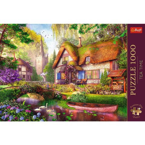 Puzzle - 1000 Premium Plus - Tea Time: Urocza chatka w lesie - Trefl 10804 Trefl Puzzle Puzzle - 1000 Premium Plus - Tea Time: Urocza chatka w lesie - Trefl 10804 Trefl Puzzle