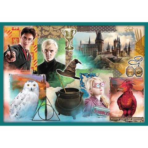Puzzle - 10w1 - Harry Potter - W świecie Harrego Pottera - Trefl 90392 Trefl Puzzle Puzzle - 10w1 - Harry Potter - W świecie Harrego Pottera - Trefl 90392 Trefl Puzzle