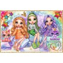 Puzzle - 2x200 - Tęczowe lalki - Rainbow high - Trefl 13335 Trefl Puzzle