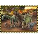 Puzzle - 200 - Dinozaury z Parku Jurajskiego - Jurassic World - Trefl 13287 Trefl Puzzle