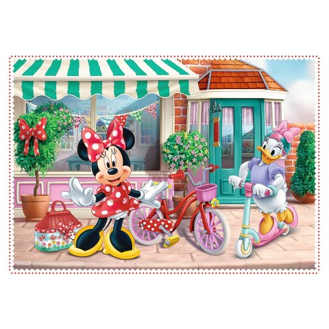 Puzzle - 4w1 (12, 15, 20, 24) - Minnie z przyjaciółmi - Disney Minnie - Trefl 34355 Trefl Puzzle Puzzle - 4w1 (12, 15, 20, 24) - Minnie z przyjaciółmi - Disney Minnie - Trefl 34355 Trefl Puzzle