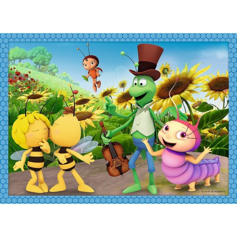 Puzzle - 4w1 - Przygody Pszczółki Mai Trefl 34356 Trefl Puzzle