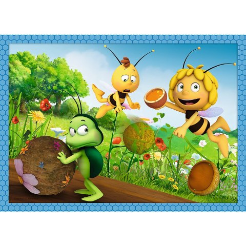 Puzzle - 4w1 - Przygody Pszczółki Mai Trefl 34356 Trefl Puzzle