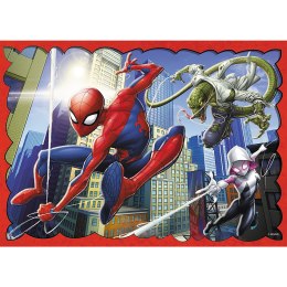 Puzzle - 4w1 (35, 48, 54, 70) - Bohaterski Spider-Man - Trefl 34384 Trefl Puzzle