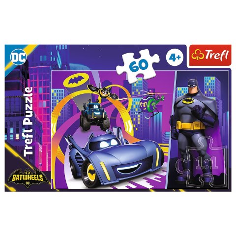 Puzzle - 60 - Batman i jego pojazdy - Trefl 17400 Trefl Puzzle Puzzle - 60 - Batman i jego pojazdy - Trefl 17400 Trefl Puzzle