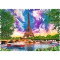Puzzle - 600 Crazy Shapes - Niebo nad Paryżem - Trefl 11115 Trefl Puzzle Puzzle - 600 Crazy Shapes - Niebo nad Paryżem - Trefl 11115 Trefl Puzzle