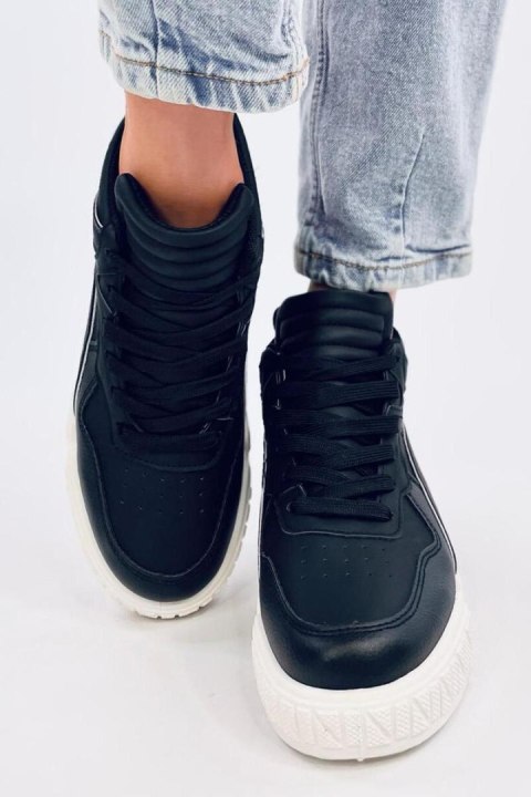 Sneakersy za kostkę GAHINE BLACK - Inello Inello