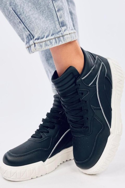 Sneakersy za kostkę GAHINE BLACK - Inello Inello