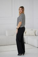 Spodnie Damskie Model M419/C Black/Lurex - La Aurora La Aurora