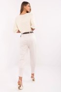 Spodnie Dresowe Model DHJ-SP-20316.16 Light Beige - Italy Moda Italy Moda
