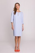 Sukienka Model S394 Błękit - Stylove Stylove