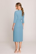 Sukienka Model S396 Cold Blue - Stylove Stylove
