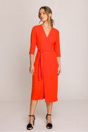 Sukienka Model S396 Coral - Stylove Stylove
