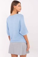 Sweter Damski Model MI-SW-2101.06 Light Blue - Italy Moda Italy Moda