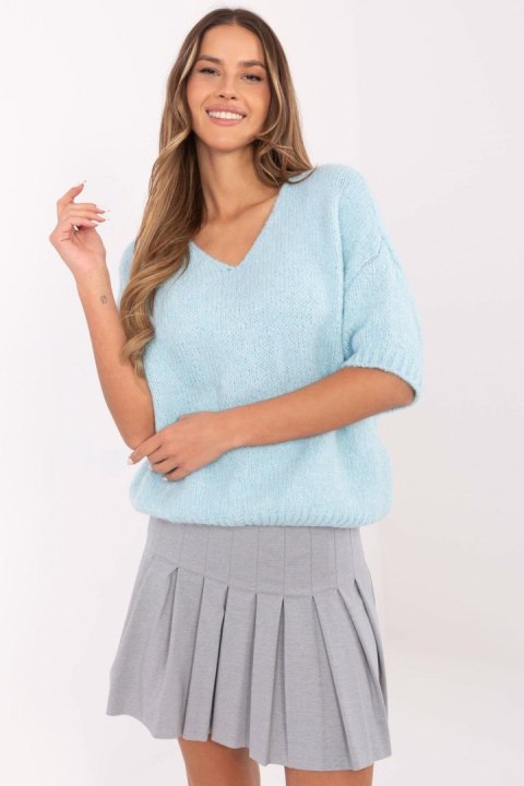 Sweter Damski Model MI-SW-2103.07 Light Blue - Italy Moda Italy Moda