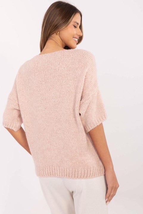 Sweter Damski Model MI-SW-2103.07 Light Pink - Italy Moda Italy Moda