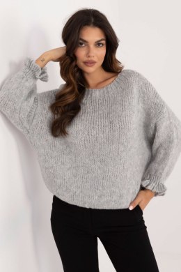 Sweter Damski Model MI-SW-2912.10X Grey - Italy Moda Italy Moda