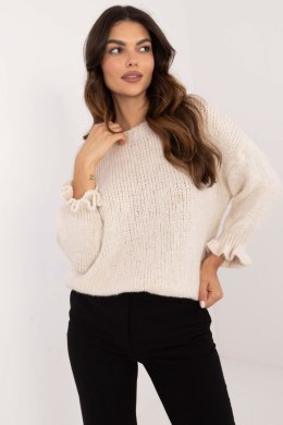 Sweter Damski Model MI-SW-2912.10X Light Beige - Italy Moda Italy Moda