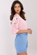 Sweter Damski Model MI-SW-7003.21 Light Pink - Italy Moda Italy Moda