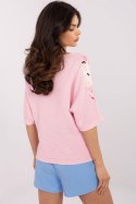 Sweter Damski Model MI-SW-7003.21 Light Pink - Italy Moda Italy Moda