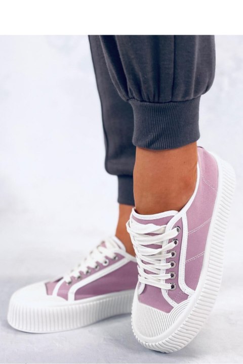 Trampki damskie na platformie DORS PURPLE - Inello Inello