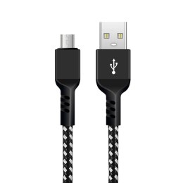 Kabel microUSB Maclean MCE473 Fast Charge 2,4A czarny Maclean