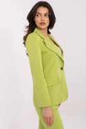 Marynarka Model DHJ-MA-18736.12 Limonka - Italy Moda Italy Moda