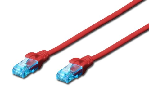 Patchcord DIGITUS UTP kat. 5e 7m PVC czerwony Digitus Patchcord DIGITUS UTP kat. 5e 7m PVC czerwony Digitus