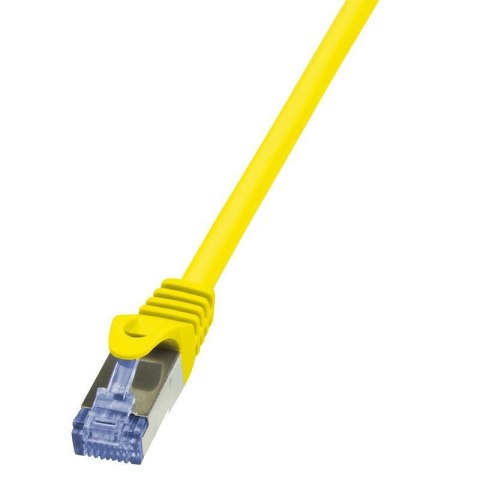 Patchcord LogiLink CQ3017S Cat.6A S/FTP 0,25m żółty LogiLink
