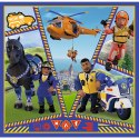 Puzzle - 3w1 ( 20, 36, 50) - Dzień Strażaka Sama - Trefl 34868 Trefl Puzzle