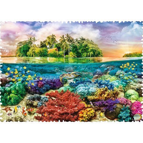 Puzzle - 600 Crazy Shapes - Tropikalna wyspa - Trefl 11113 Trefl Puzzle Puzzle - 600 Crazy Shapes - Tropikalna wyspa - Trefl 11113 Trefl Puzzle